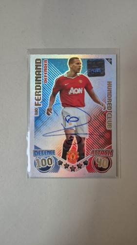 Match attax 2010 signed 100 - attax,
