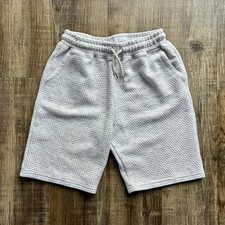 Boys Grey Waffle Shorts - Age 11-12: Primark