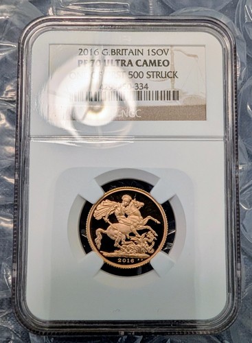 2016 royal mint gold proof - 2016, uk