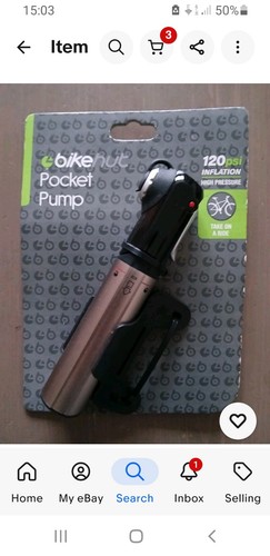 Mini bike pump aluminum alloy - mini,