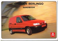 CITROEN BERLINGO 1.1 1.4 PETROL & 1.9D 2.0HDi ORIGINAL 2001 OWNERS HANDBOOK
