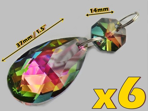 Vitrail iridescent chandelier - vitrail,