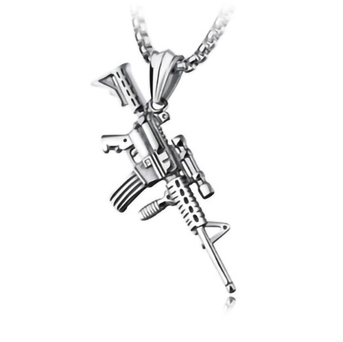Large ak47 gun pistol chain - large,