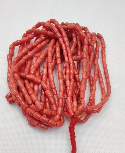 Italian coral beads loose - coral,