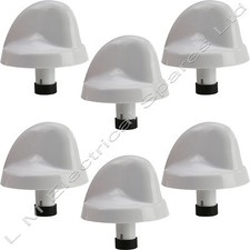 6 x White Cooker Oven Hob