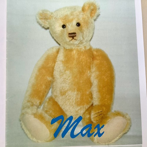 Teddy bear sewing pattern - bear,