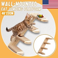 Cat Wall Shelves Wooden Cat