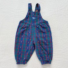 Rare Vintage Baby B'Gosh Made in USA Teddy Bear Overalls (6-9 Months)