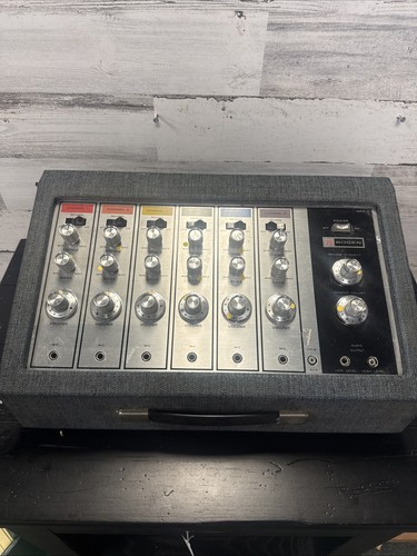 Vintage bogen mpr 6 channel - bogen,