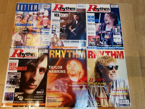Rhythm drum magazines - rhythm,
