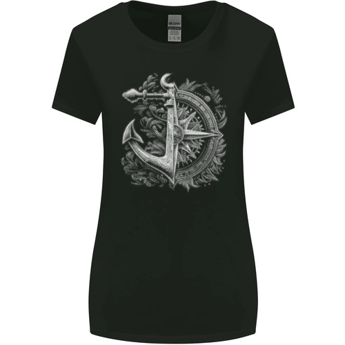 Sailing compass anchor - anchor, sailor
