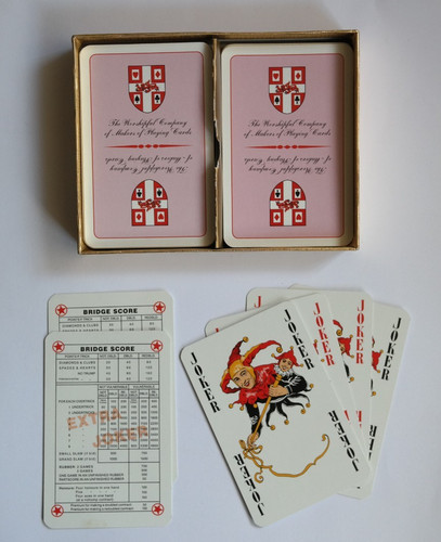 Complete set playing cards - set,
