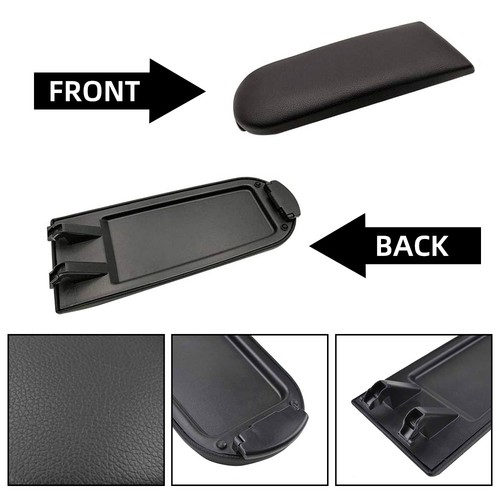 Leather console center armrest - leather,