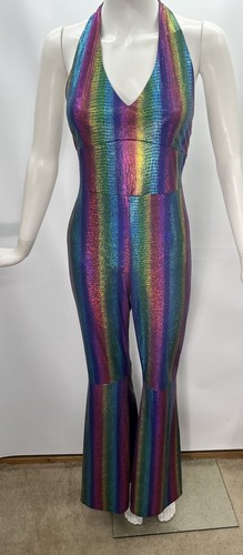 Rainbow pride jumpsuit l - rainbow,