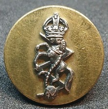 REME KC Silver Mounted Mess Button Blazer Button 20mm Pitt