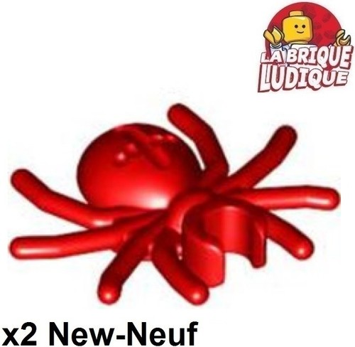 Lego red spider - spider, new