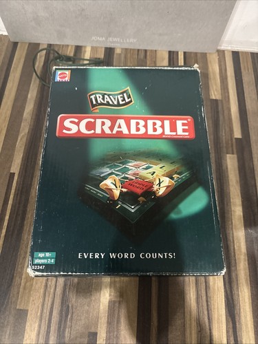 Travel scrabble board - scrabble,