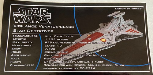 Lego star wars ucs - star, moc