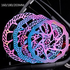 UK 160/180/203mm Disc Brake Rotor 6 Bolt Mountain Road Bike Brake Caliper Rotors