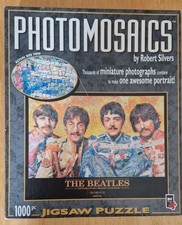 PHOTOMOSAICS "The Beatles" - 1000 Pieces -  Jigsaw Puzzle 100% COMPLETE