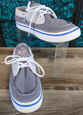 Crocs Hover Boat Shoes Mens Size 12 Gray Slip On Casual Comfort Deck Loafers