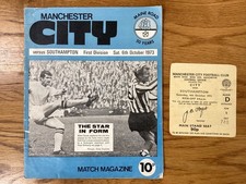 Man City v Southampton ticket