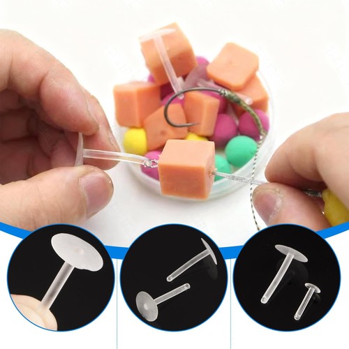 Shaped bait stops 40pcs - shaped,
