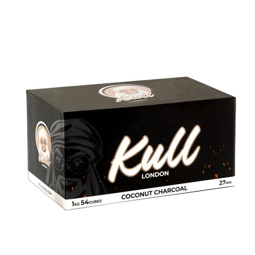 Kull shisha coal 1kg 27mm - kull,