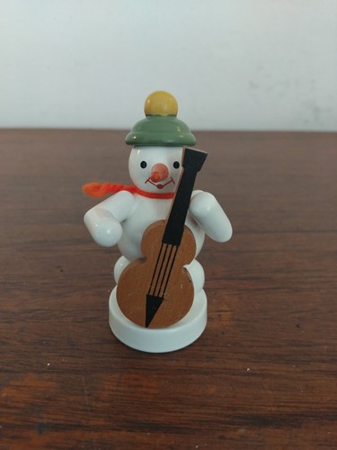 Erzgebirge wooden snowman - wooden,