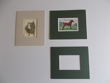 CIGARETTE CARDS MOUNT SINGLE OPENING FOR LARGE CARD (PLAYER'S ETC)