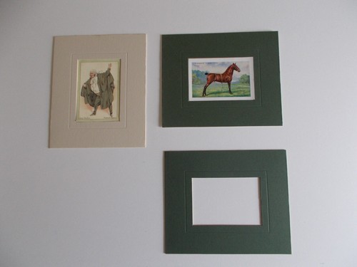 Cigarette cards mount single - cards,