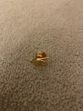 Franklin Mint Collectors Edition Monopoly Gold Playing Token Cannon