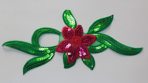 Extra large flower patches