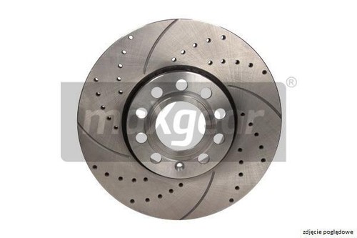 New brake disc for mazda - brake,