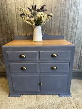 Vintage Farmhouse Style  Shabby Chic Painted  Sideboard Dresser Annie Sloan