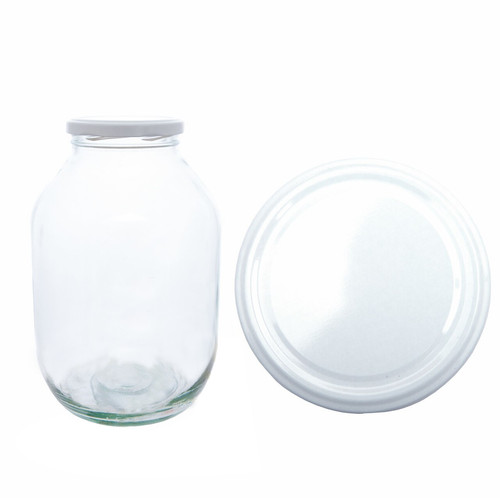 Half gallon glass pickling - 3, x