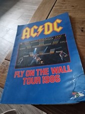 ACDC Fly On the Wall Tour 1986  Programme