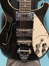 Harley Benton Rb600 Black Electric Guitar