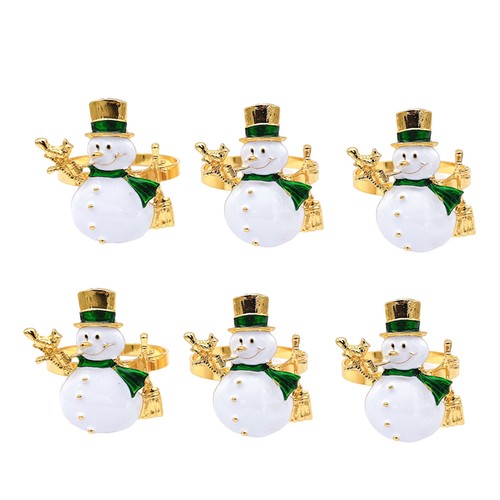 Christmas napkin rings - napkin, set