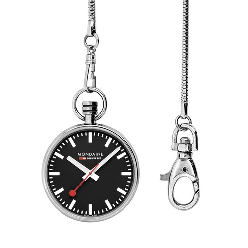 Mondaine swiss pocket watch - mondaine,