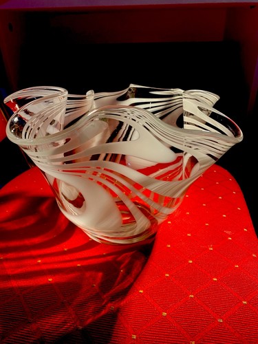 Murano style handkerchief art - style,