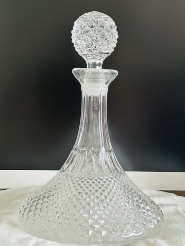 Vintage glass crystal ships - vintage,