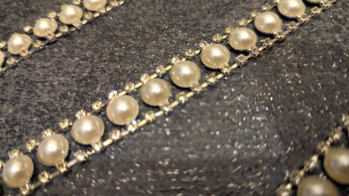 White silver rhinestone - white/silver,