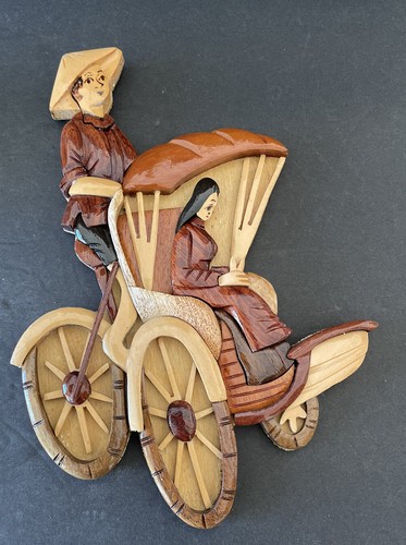 Nos wooden rickshaw - nos,