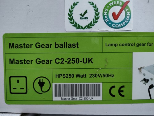250w ballast blt master - blt, gear