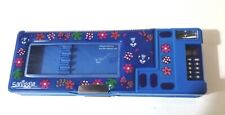 Smiggle Budz Blue Pop Out Pencil Case with Calculator & Sharpener Leopard Print