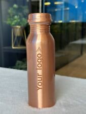 Personalised Logo  Pure Copper Water Bottle For Ayurveda Health Benefits