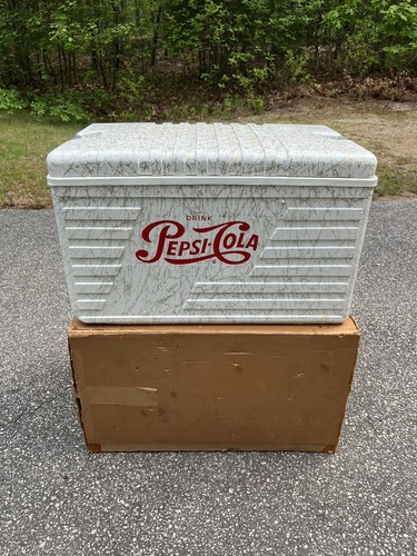 Vintage nos pepsi soda - soda, cooler