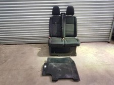 18-23 MK8 FORD TRANSIT CUSTOM LH TWIN DOUBLE SEAT + SWIVEL BASE 2 DOOR PANEL VAN