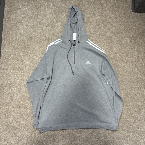 Adidas grey cotton fleece 4 - grey,